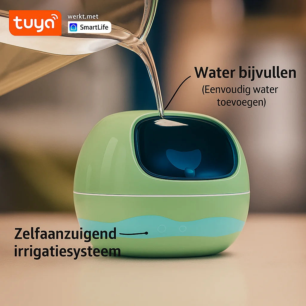AI Smart Planter – Slimme AI voor moeiteloze plantenzorg!