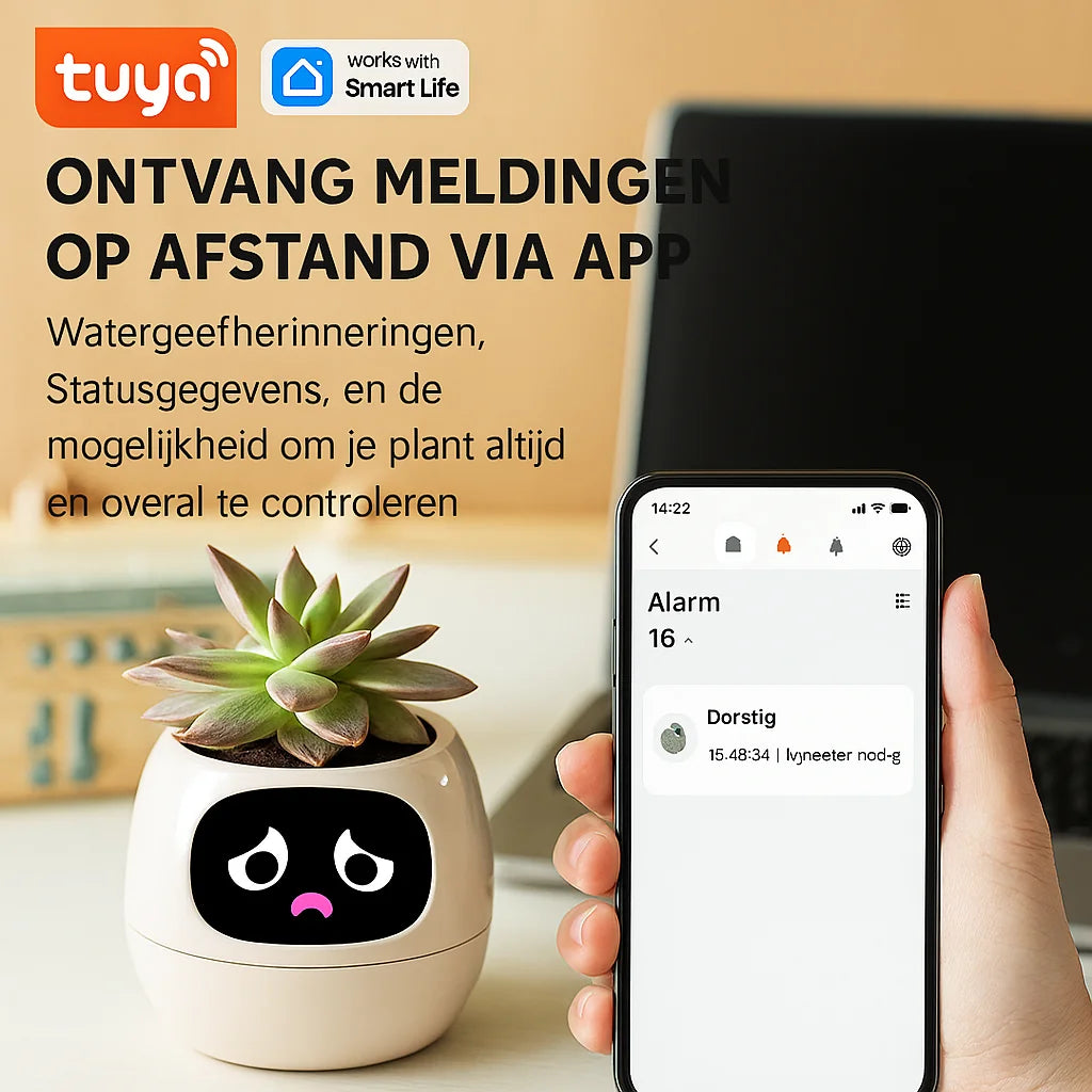 AI Smart Planter – Slimme AI voor moeiteloze plantenzorg!
