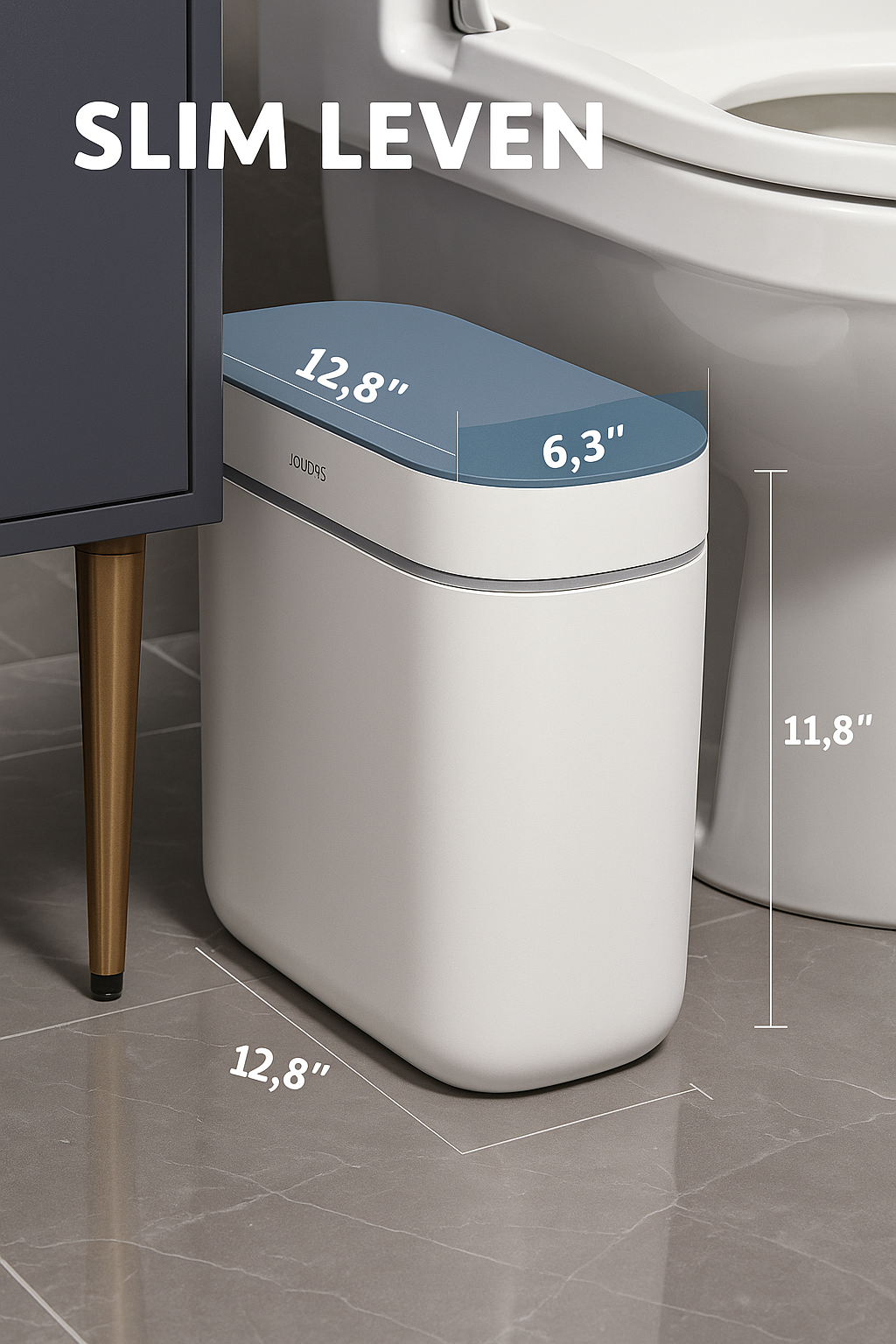 Automatische prullenbak – waterdicht en hygiënes!